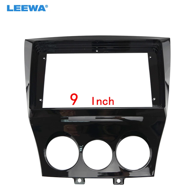 

Автомобильная аудиопанель LEEWA, 2DIN, рамка для Mazda RX8 2011, 9 дюймов, большой экран, радио, стереопанель, крепление для приборной панели, комплект для переоборудования #6917