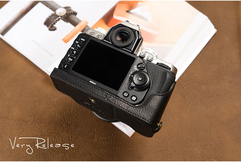 AYdgcam чехол ручной работы из натуральной кожи для камеры полубоди Nikon DF сумка