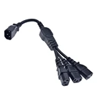 1 шт., удлинитель для кабеля питания IEC 320, C14, 250 В10 А