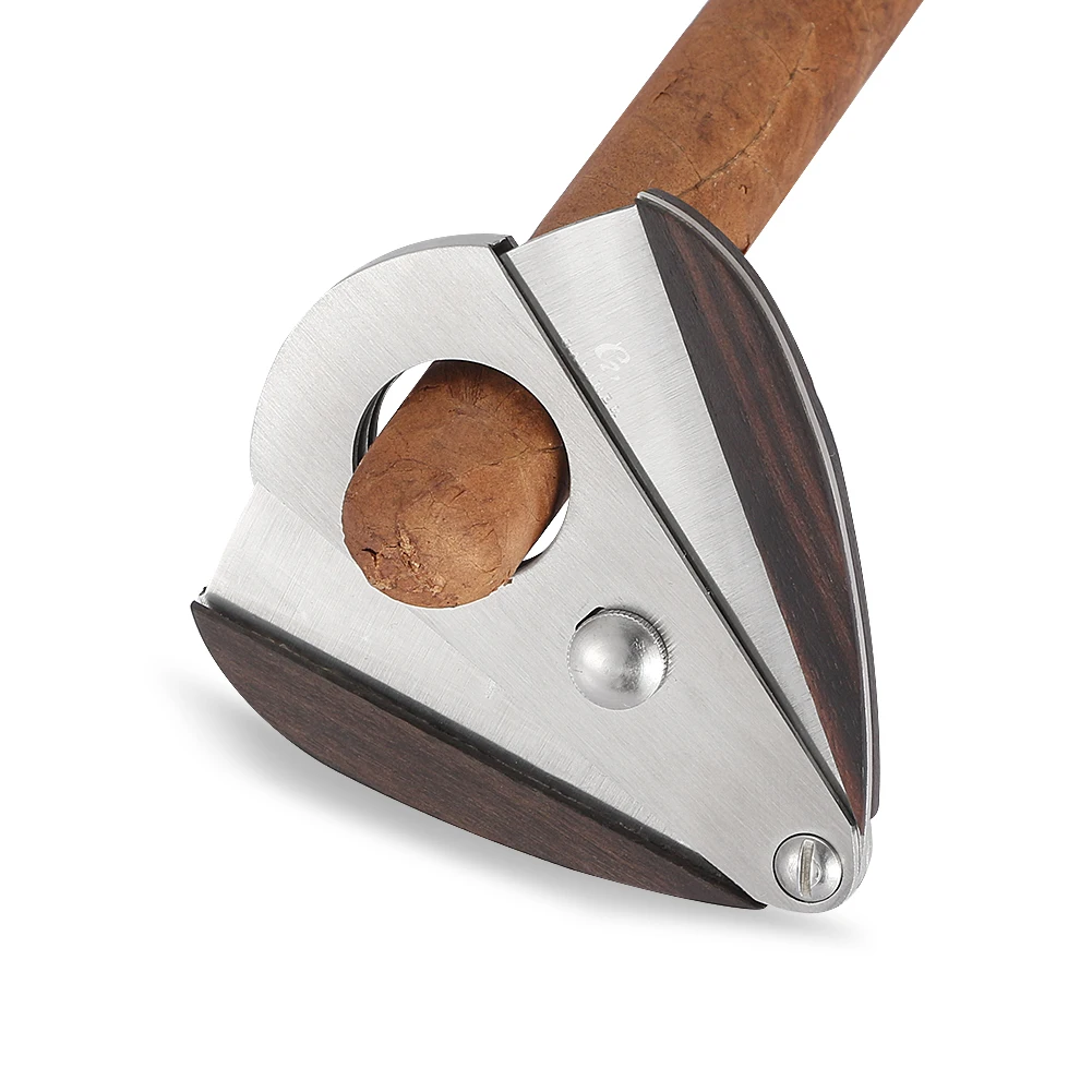 

GALINER Cigar Cutter Double Blades Pockct Tobacco Stainless Steel Scissors Guillotine Sharp Cigar Clipper Cutting Puros Knife