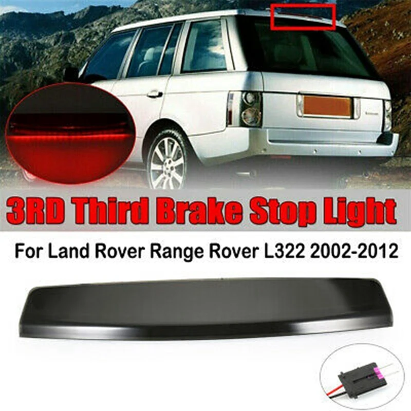 

NEW-Car LED 3Rd High Brake Light Rear Tail Light Car Accessories for Land Rover Range Rover L322 2004-2012