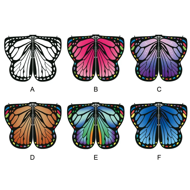 Женская сказочная накидка в виде бабочки для Хэллоуина | Дом и сад