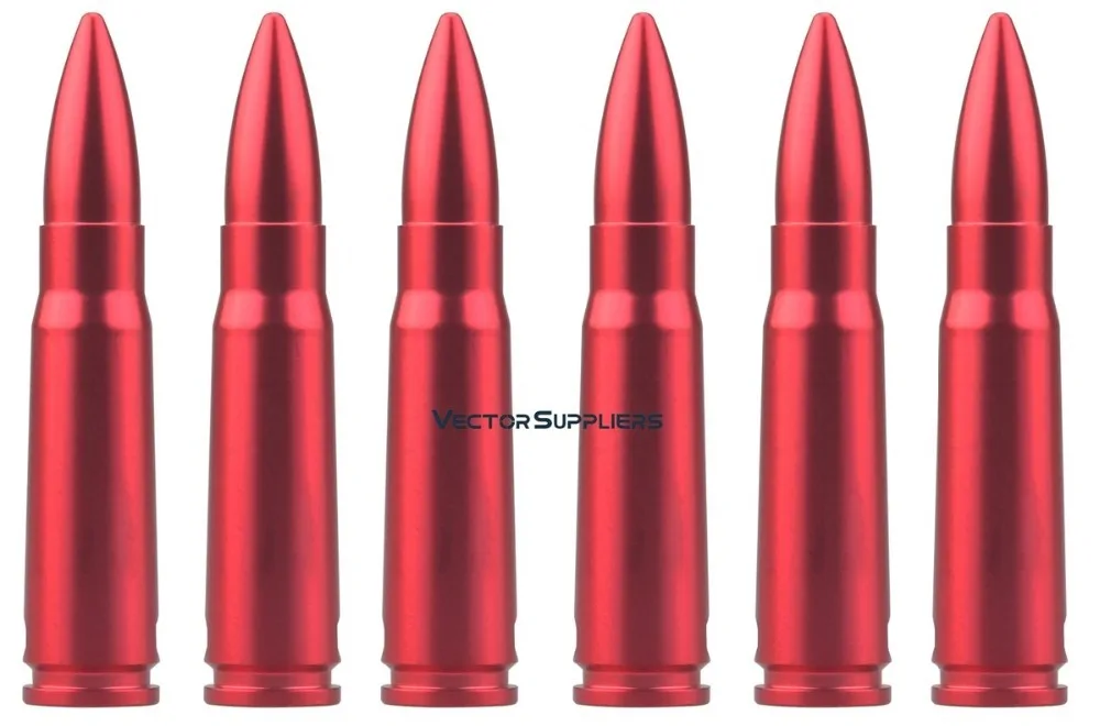Векторная оптика металлические защелкивающиеся колпачки для 223 Remington, 7,62x39 мм, 300 затемнение, 9 мм, винтовка пистолета Calibers Safty Traning Round