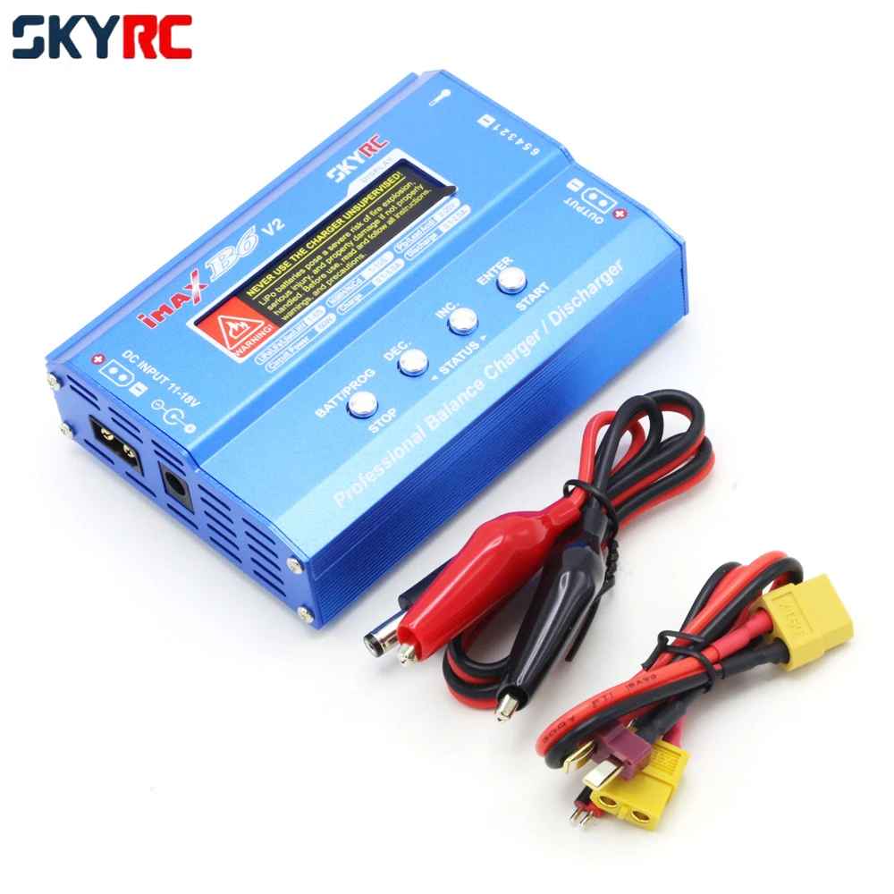 Оригинальное балансирующее зарядное устройство SKYRC IMAX B6 V2 B6V2 для