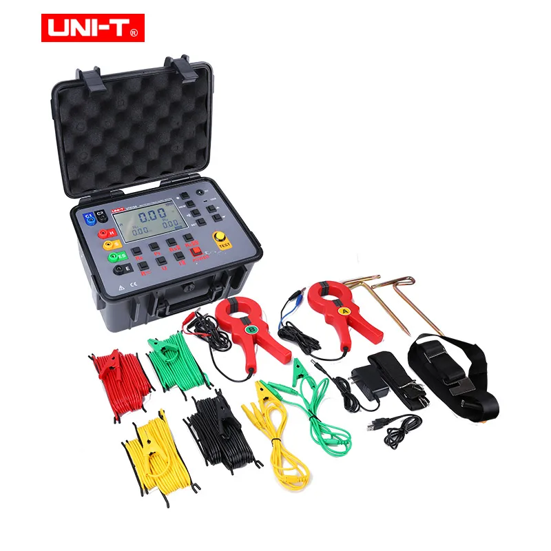 

UNI-T UT575A Digital Display Double Clamp Grounding Resistance Tester Large Screen Backlight