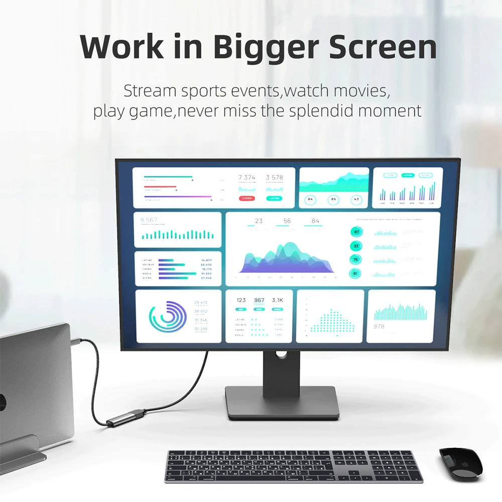 usb type c to hdmi adapter usb 3 1 usb c to hdmi adapter converter for macbook air prohuawei matebooksamsung s10 s9 tablet free global shipping