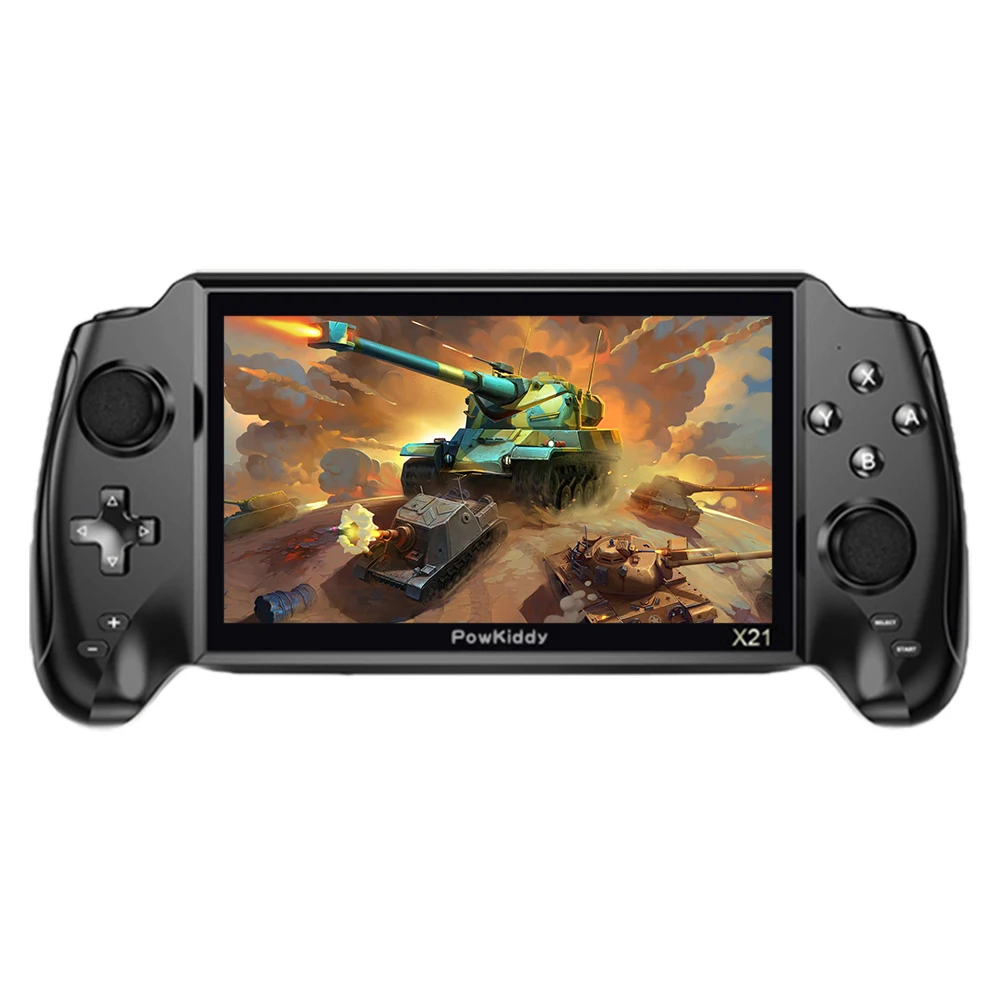 

POWKIDDY X21 Handheld Game Console Built-in 3000 Games 7.0-inch Screen Portable Rocker Arcade Game Console Children's Gift