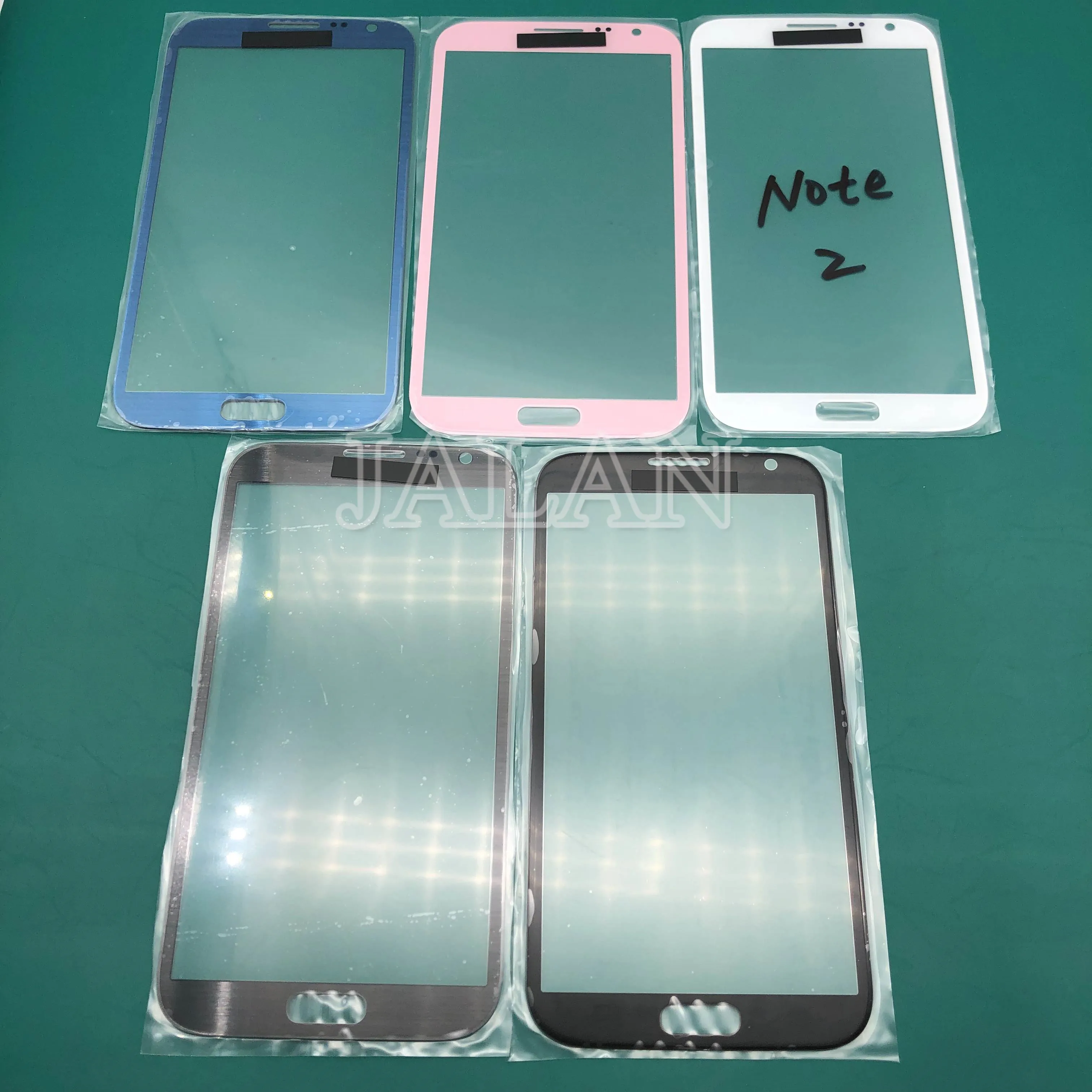 5 шт. переднее стекло с oca для Sumsung note2 note 3 note4 note5 note3 Neo J7 Next Max J4 ЖК Сенсорная