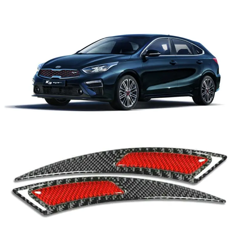 

Carbon Fiber Wheel Eyebrow Sticker For Kia k2 k3 k4 k5 k7 k8 k9 stinger telluride