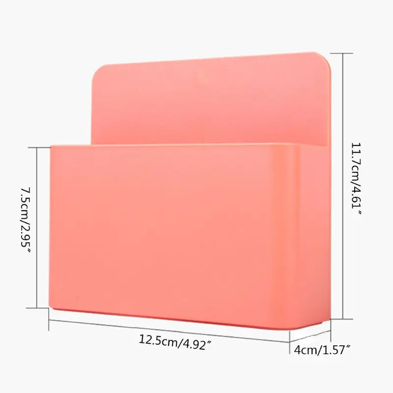 

Fridge Magnet Magnetic Storage Box Grid Plastic Pen Pencil Organizer Save Space 090F