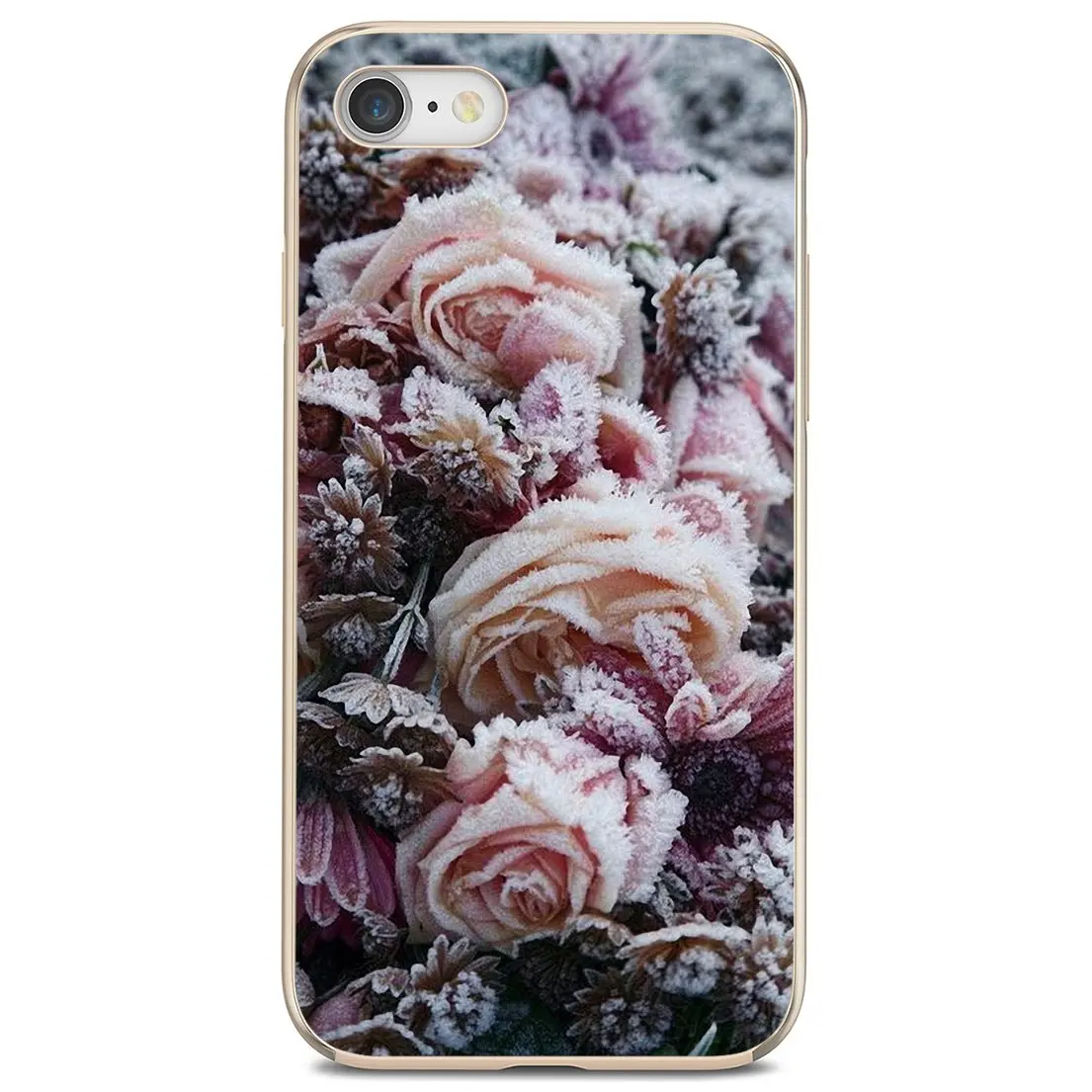 Чехол Sexy-Winter-cold-Frozen-Rose для Sony Xperia XA Z3 Z5 XZ1 XZ2 Z Z1 Z2 compact M2 M4 M5 C4 C6 E3 T3 | Мобильные