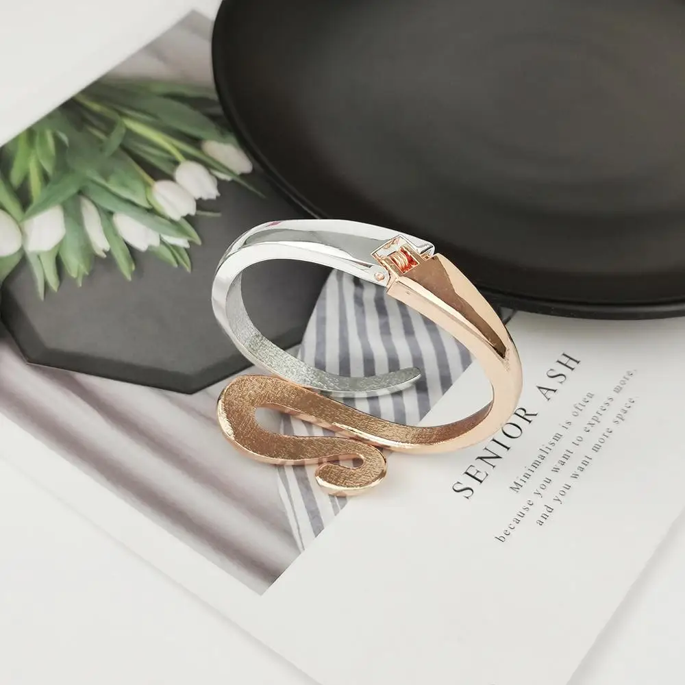 Браслеты MANILAI из сплава в виде змеи браслеты манжеты женские очаровательные