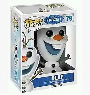 FUNKO POP Disney мультфильм фильм Замороженный Олаф #79 ПВХ фигурка Коллекционная модель