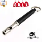 Ультразвуковой флейта Собака Свисток регулируемый звуковой брелок для ключей для дрессировки собак колли кошка для тренировок послушанию свисток поставки новых