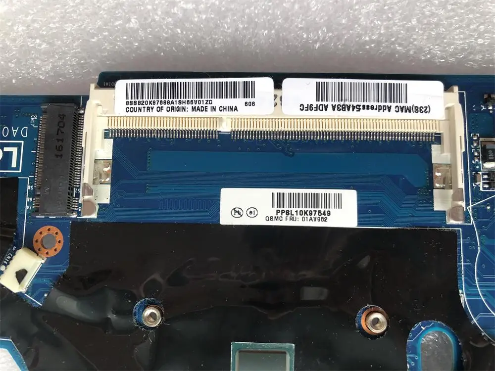 Оригинальный ноутбук Lenovo ThinkPad Yoga 11e материнская плата 3-го поколения N3150 UMA FRU 01AV952 |