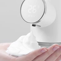 type c rechargeable foam soap dispenser bathroom touchless automatic sensor hand sanitizer foaming pump machine container 320ml