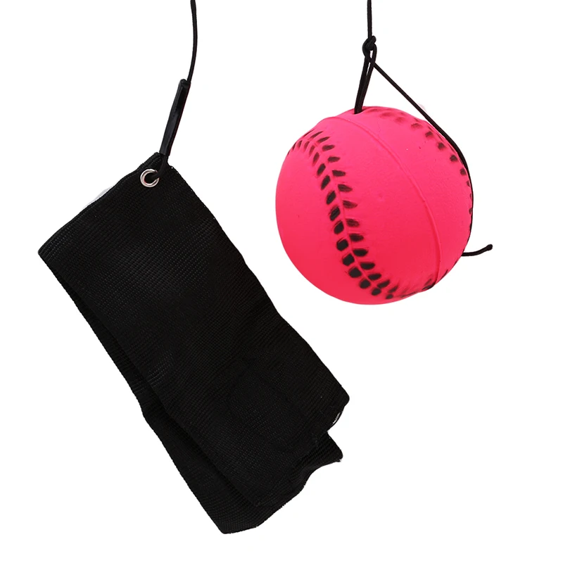 

Kids Toys Bouncy Finger Band Ball Elastic Rubber Ball For Wrist Exercise Hand Finger Stiffness Relief Wrist Bounce Ball