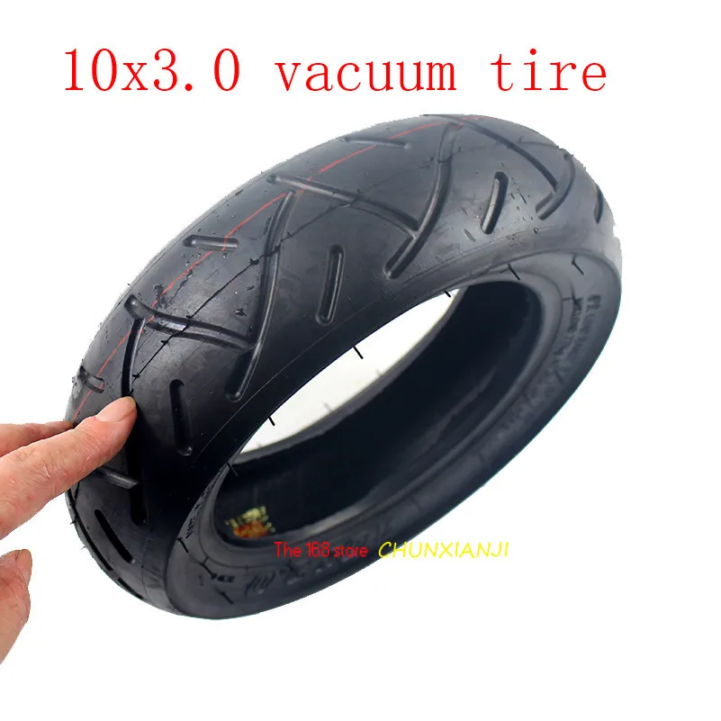 Бескамерная вакуумная шина для электрического скутера 10*3 0 10x3 широкая и