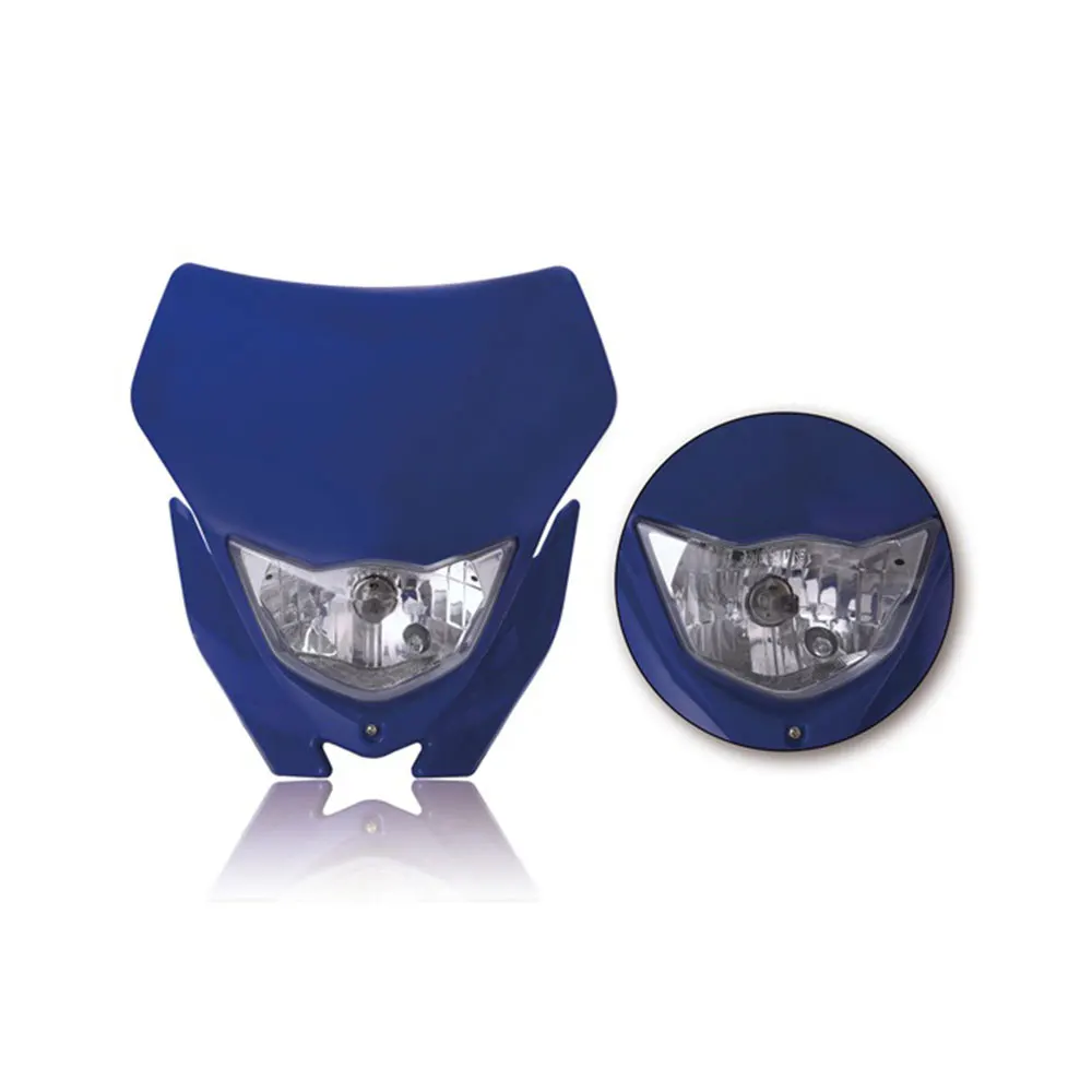 Фары для мотоцикла H4 универсальная фара кроссового велосипеда супермото