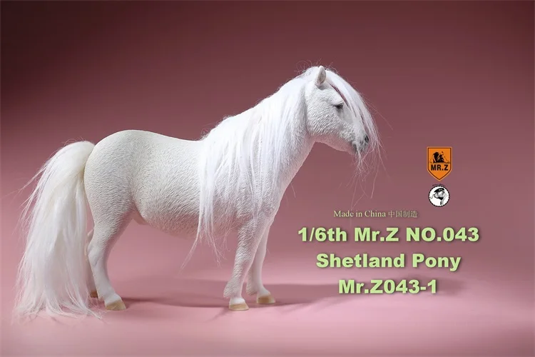 MR. Z животных модель MRZ043 1/6 Shetland с рисунком Пони для Модель аксессуар все 5 видов