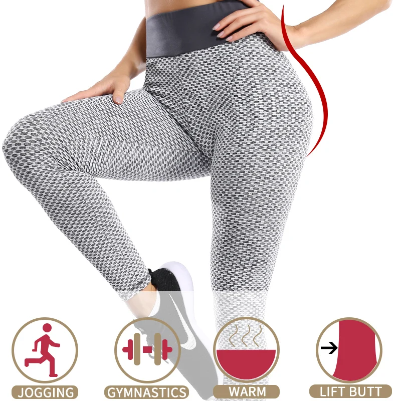 carhartt leggings Women Anti Cellulite Leggings High Waist Fitness Push Up Scrunch Butt Lifting Legging Seamless Ruched Hip Enhancer Fit Clothing thermal leggings