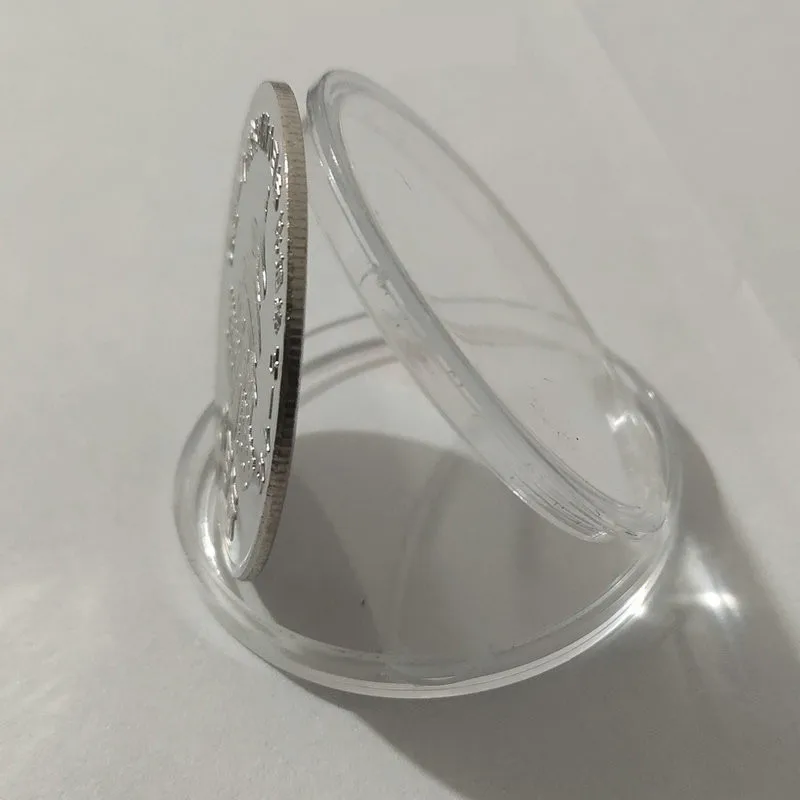 Креативный сувенир 40*1 5 мм позолоченная Коллекционная сувенирная монета