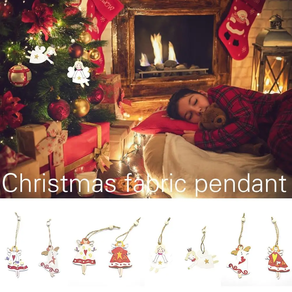 Миниатюрные деревянные фигурки-подвески для новогодней ёлки | Дом и сад