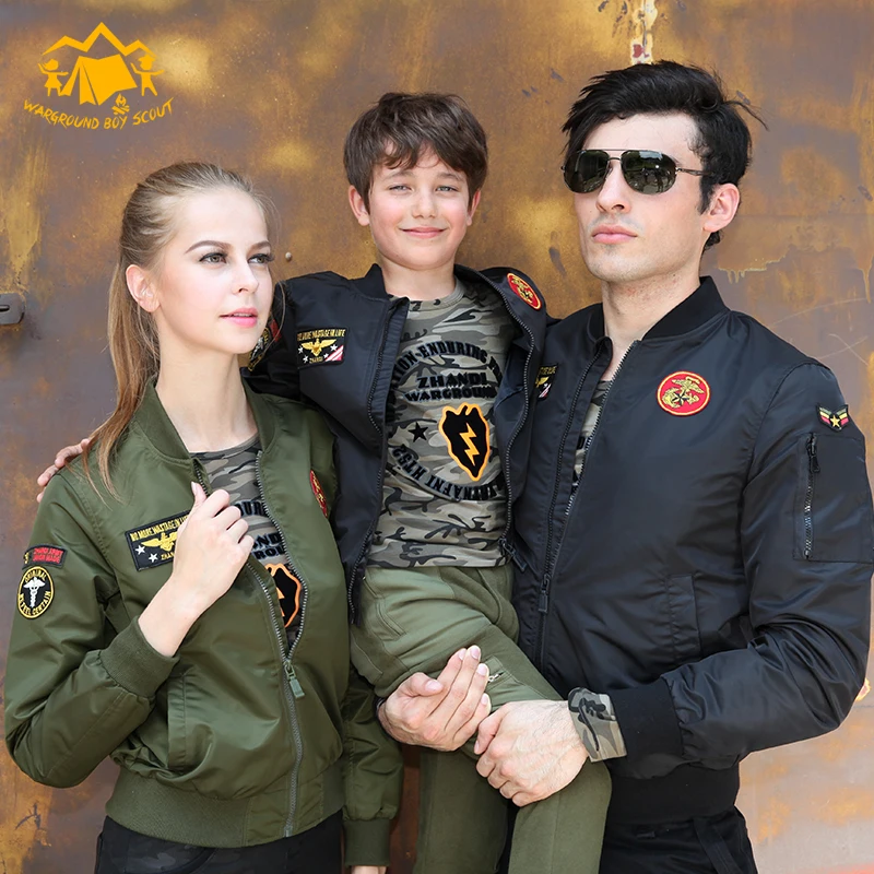 Новая Осенняя куртка для родителей и детей бейсбольная форма модная уличная