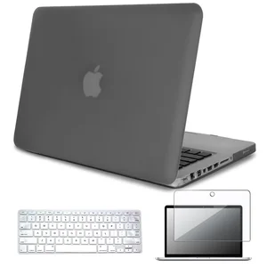 for apple macbook air 1311pro 1315macbook white a1342 laptop case hard shell protector casekeyboard cover screen protector free global shipping