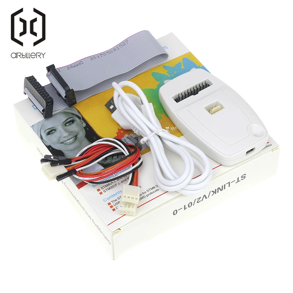 1 шт. ST-LINK/V2 ST-LINK V2(CN) ST LINK STLINK эмулятор менеджер загрузки STM8 STM32 искусственное устройство