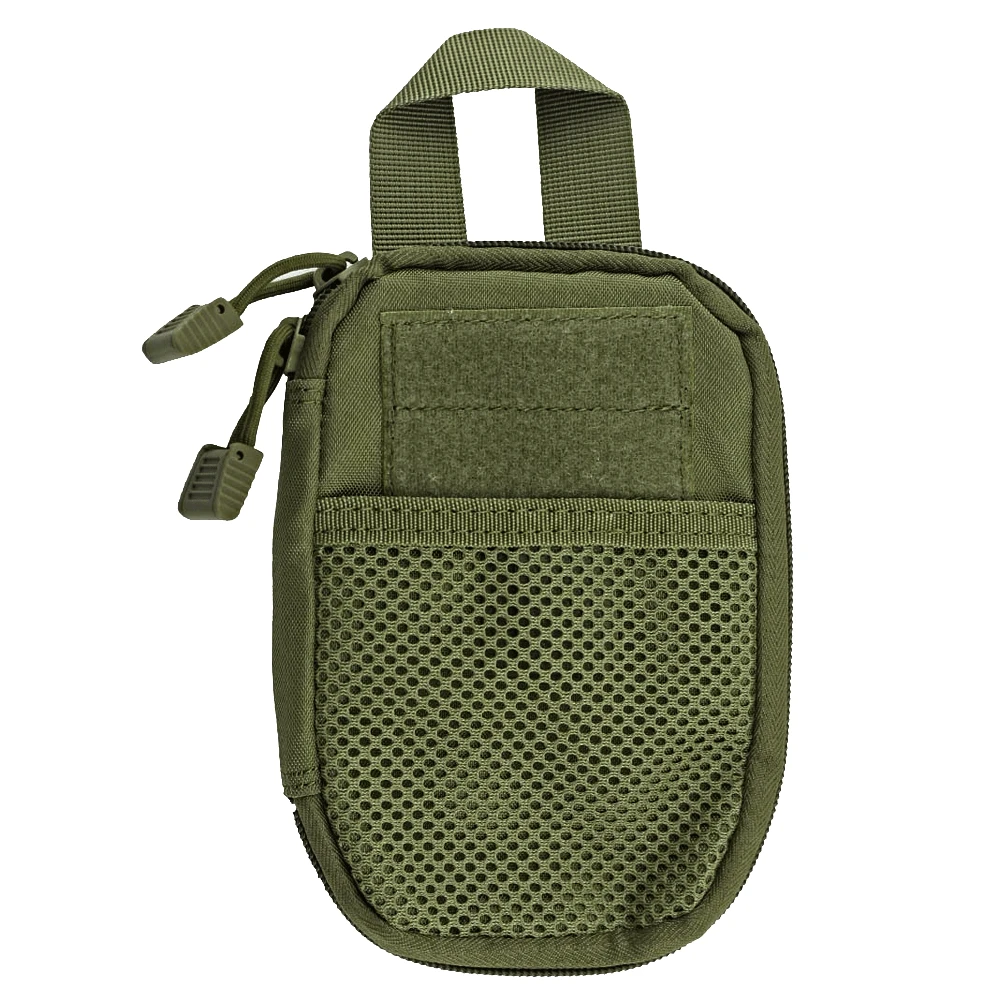 Army Green Многофункциональная тактическая Сумка Molle для повседневного использования, сумка для хранения косметики, Сумка для кемпинга, походов, охоты, поясная сумка - Цвет: Army Green