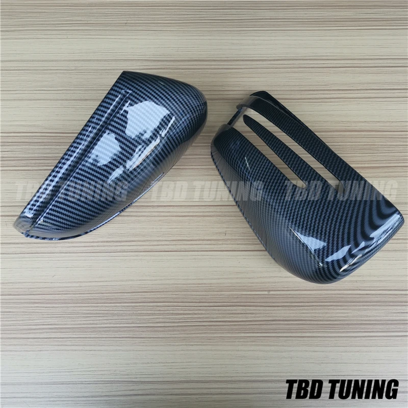 Для Mercedes W204 W212 W207 W176 W218 зеркало из углеродного волокна для Mercedes A B C E S CLS GLK CLS класс