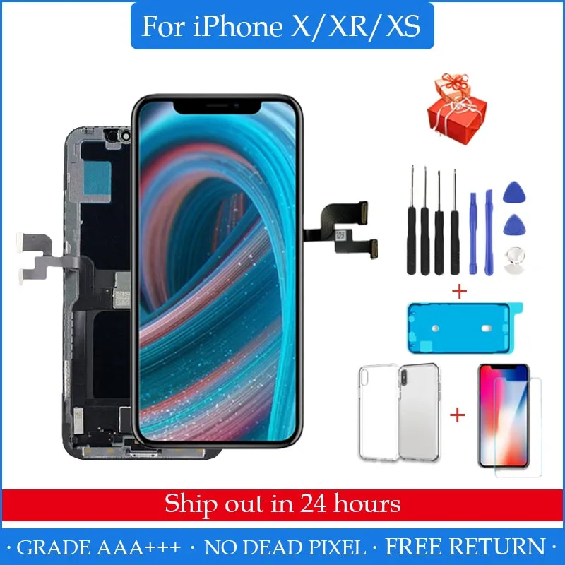Сменный ЖК экран для iPhone Замена экрана 11 Pro Max с 3D сенсорным экраном в сборе точный