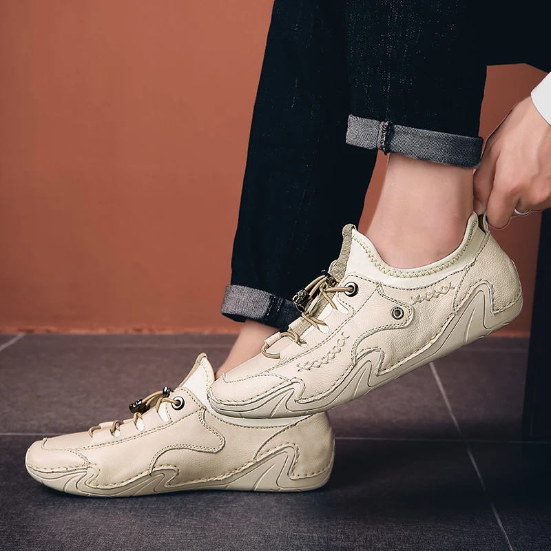 Мужская обувь Классические рабочие туфли из натуральной кожи с осьминогом Сезон