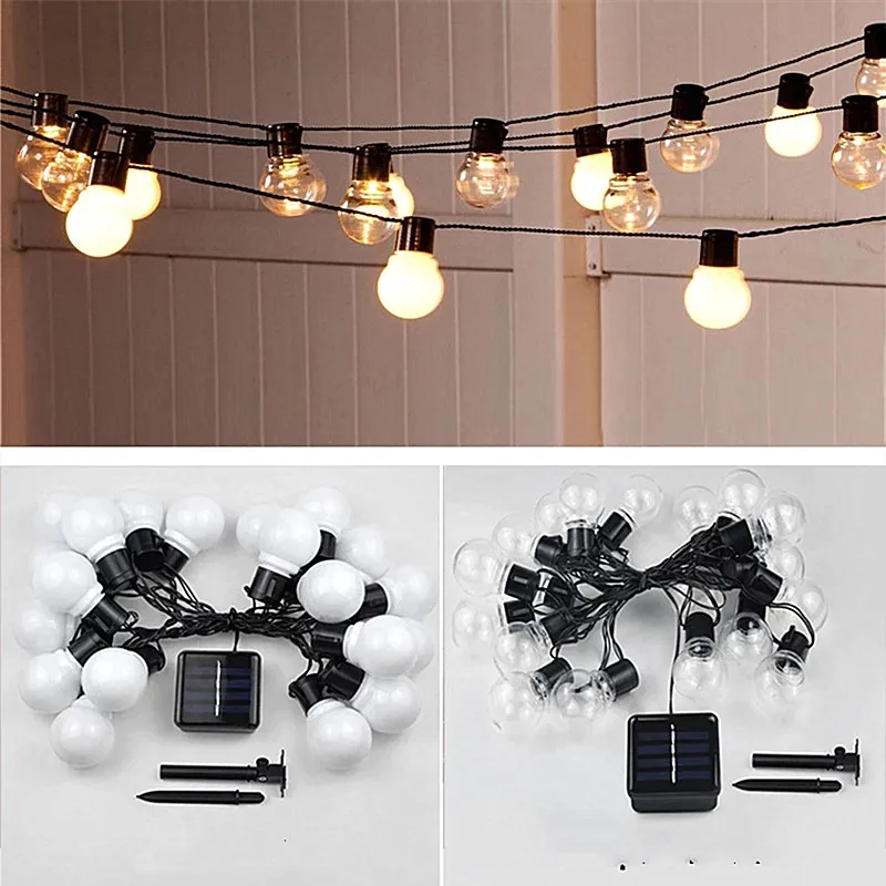 

Solar Light Solar Bulb Garland Led Light Solar Led Light Outdoor Christmas Lights Garden Decoration Outdoor Lighting Solar Light