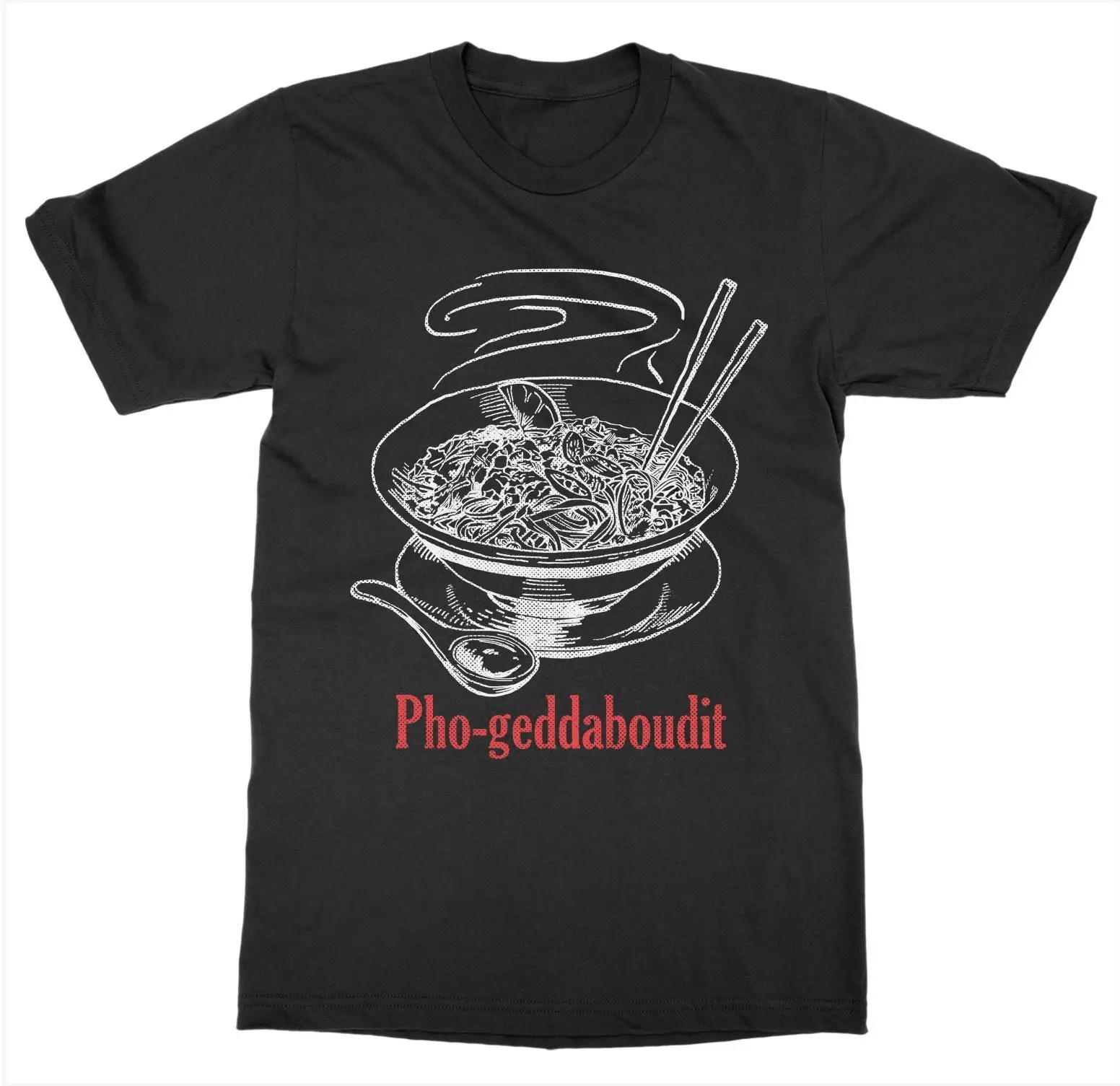 Новинка 2019 года Лидер продаж Летняя Повседневная футболка с принтом PHO-geddaboudit Soup