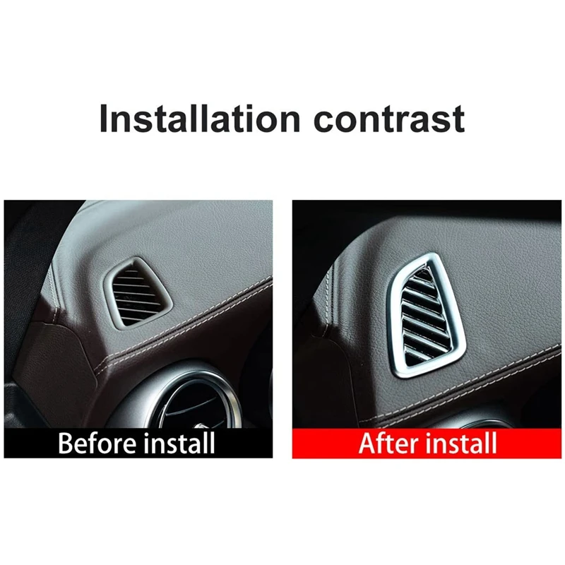 Dashboard Air Conditioning Outlet Vent Cover Trim for Mercedes Benz GLC 200 260 300 2015-2020 Car Accessories | Автомобили и