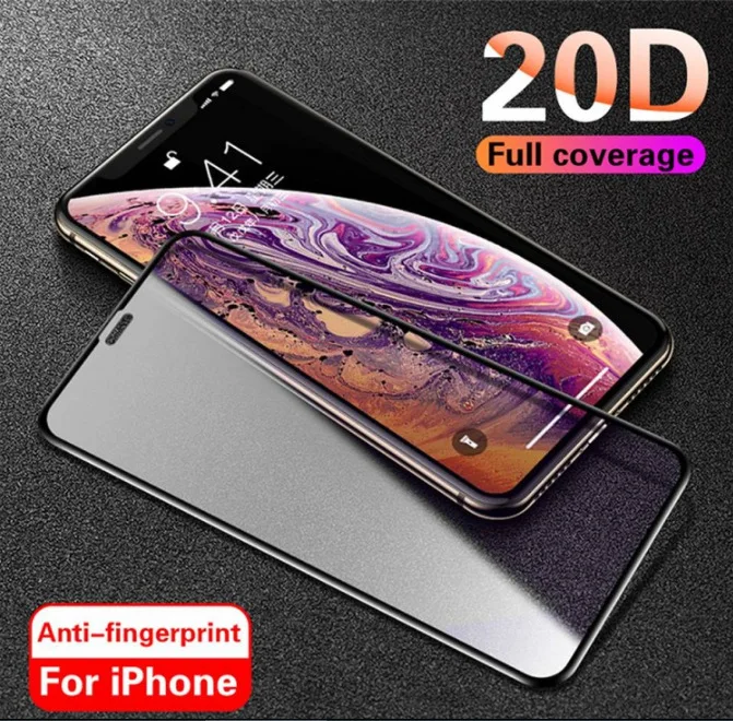 

3pcs20D полное покрытие закаленное стекло для iPhone 11 12 13 mini Pro X XR XS Защита экрана для iPhone 6 7 8 Plus SE защитная пленка