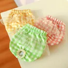 Сетчатые трусики для собак и принцесс, розовые Симпатичные Хлопковые Штаны для домашних животных, женские кошачьи трусики для подгузников, физиологические санитарные аксессуары