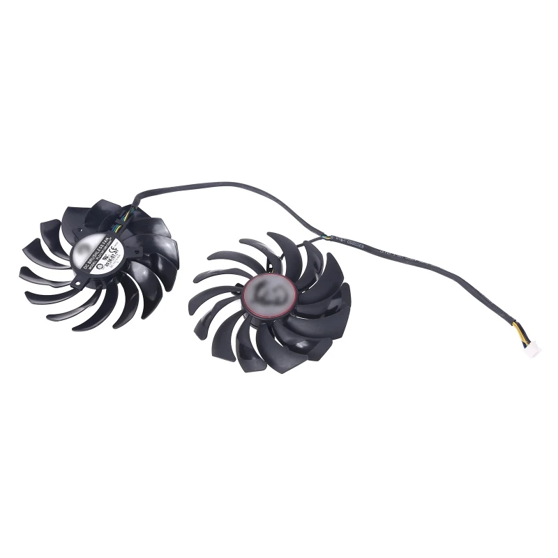 

2 PLD10010S12HH Вентилятор Охлаждения видеокарты MSI Radeon RX480 580 GTX1080Ti 1070 L4MD