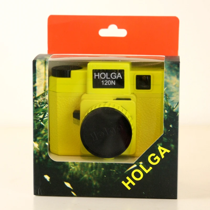 HOLGA 120N желтая 120 среднего формата камера Ломография Lomo Kodak Fujifilm | Электроника