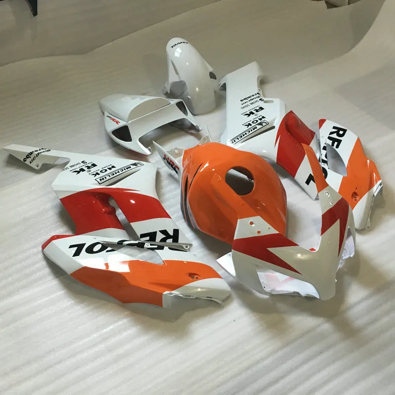 Комплект обтекателей для мотоциклов HONDA CBR1000RR 04 05 CBR 1000RR 1000 2004 2005 ABS белый красный