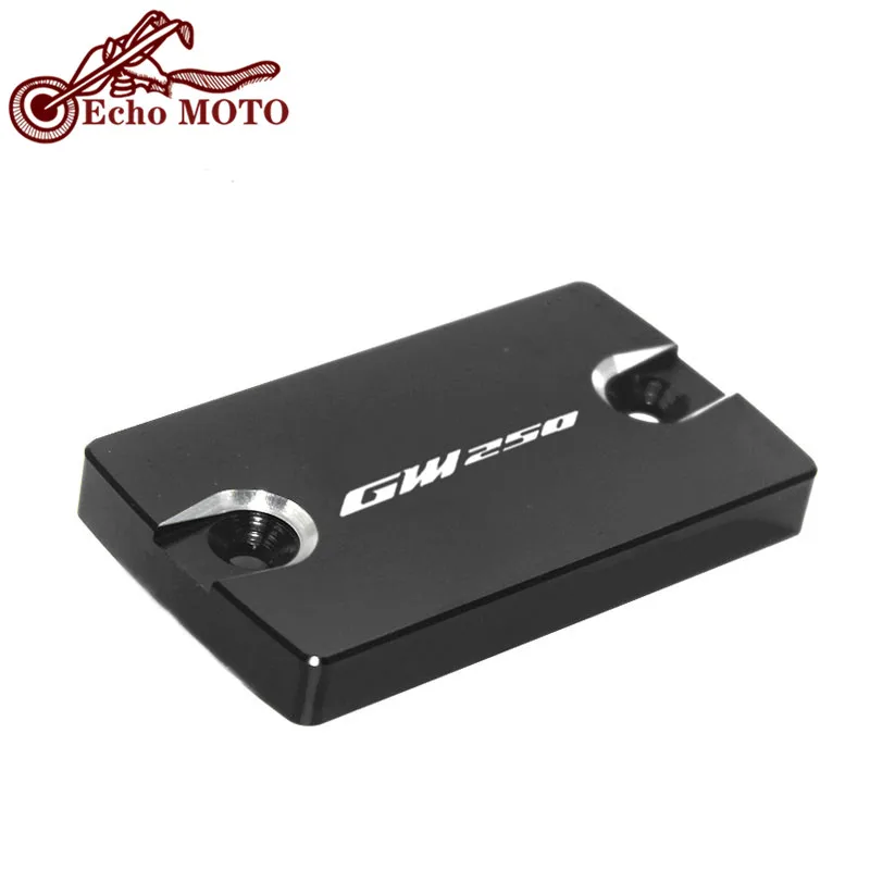 

For SUZUKI GW250 2011-2015 Motorcycle CNC Front brake Fluid Reservoir Cap Cover LOGO GW250