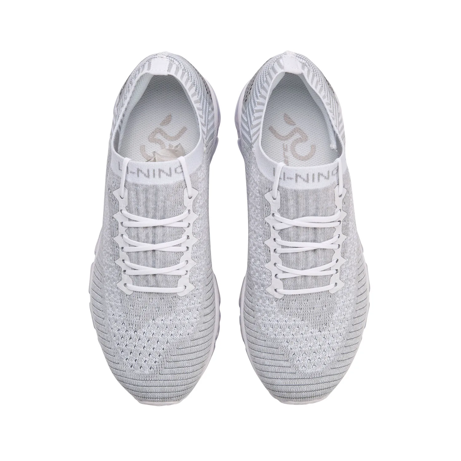 Женские кроссовки Li-Ning на воздушной подушке дышащие с подкладкой ARHN044 | Спорт и