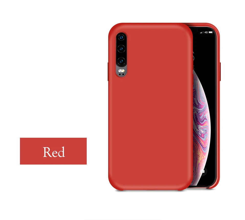Жидкий силиконовый чехол для huawei P30 Lite, чехол, накладка из микрофибры, чехол для huawei P20 Lite P30 Pro mate 20 Lite Honor 20 10i