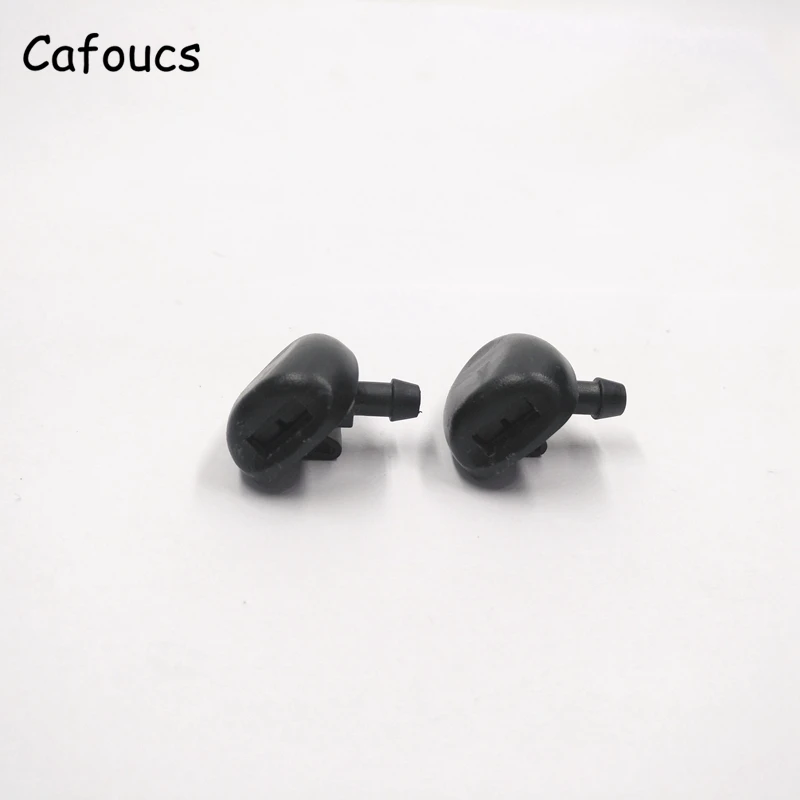 Cafoucs 2 шт./лот автомобильный Стайлинг стеклоочистителя распылитель воды сопло для Citroen C2 Peugeot 206 207 Переднее