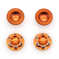 4pcs antidust cover hex nut adapter for 18 rc model car