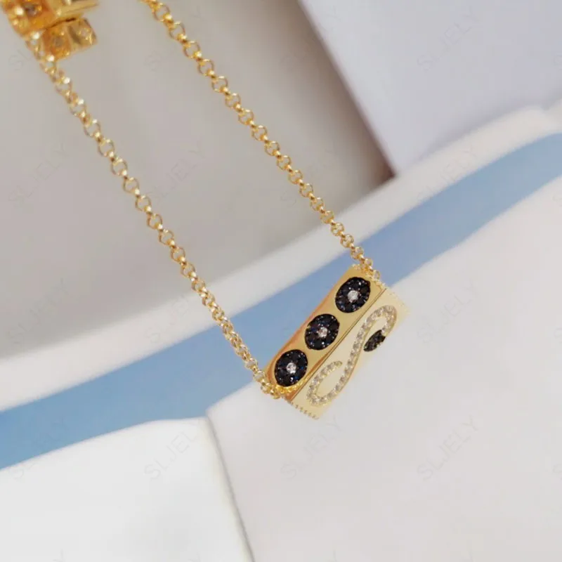 Женское колье с подвеской в виде змеи и звезд из серебра 925 пробы | Украшения