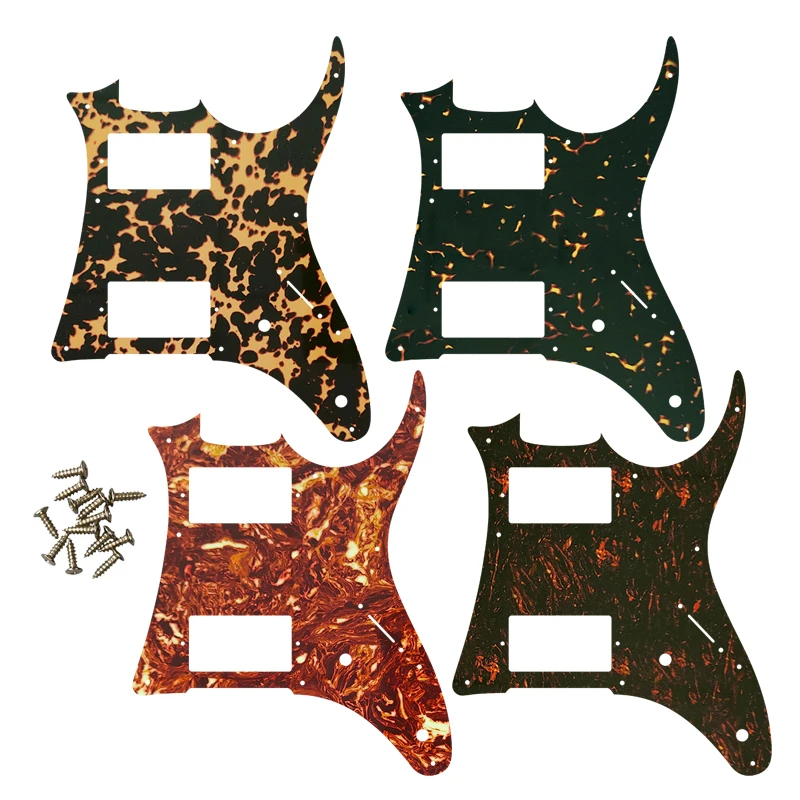

Xinyue Custom Guitar Parts - For MIJ Ibanez GRX20 Outline Guitar Pickguard Humbucker Pickup Scratch Plate Flame Pattern