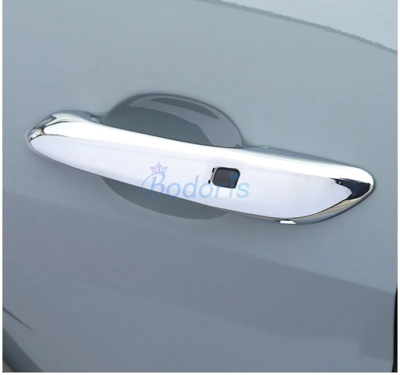 

Хромированная крышка дверной ручки из АБС и вставка в чашу, отделочные панели, рамка, автомобильный Стайлинг для Hyundai Elantra CN7 2020 2021, автомобильные аксессуары